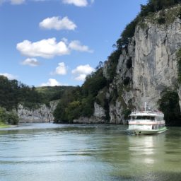 Wenige Kilometer an der Donauenge