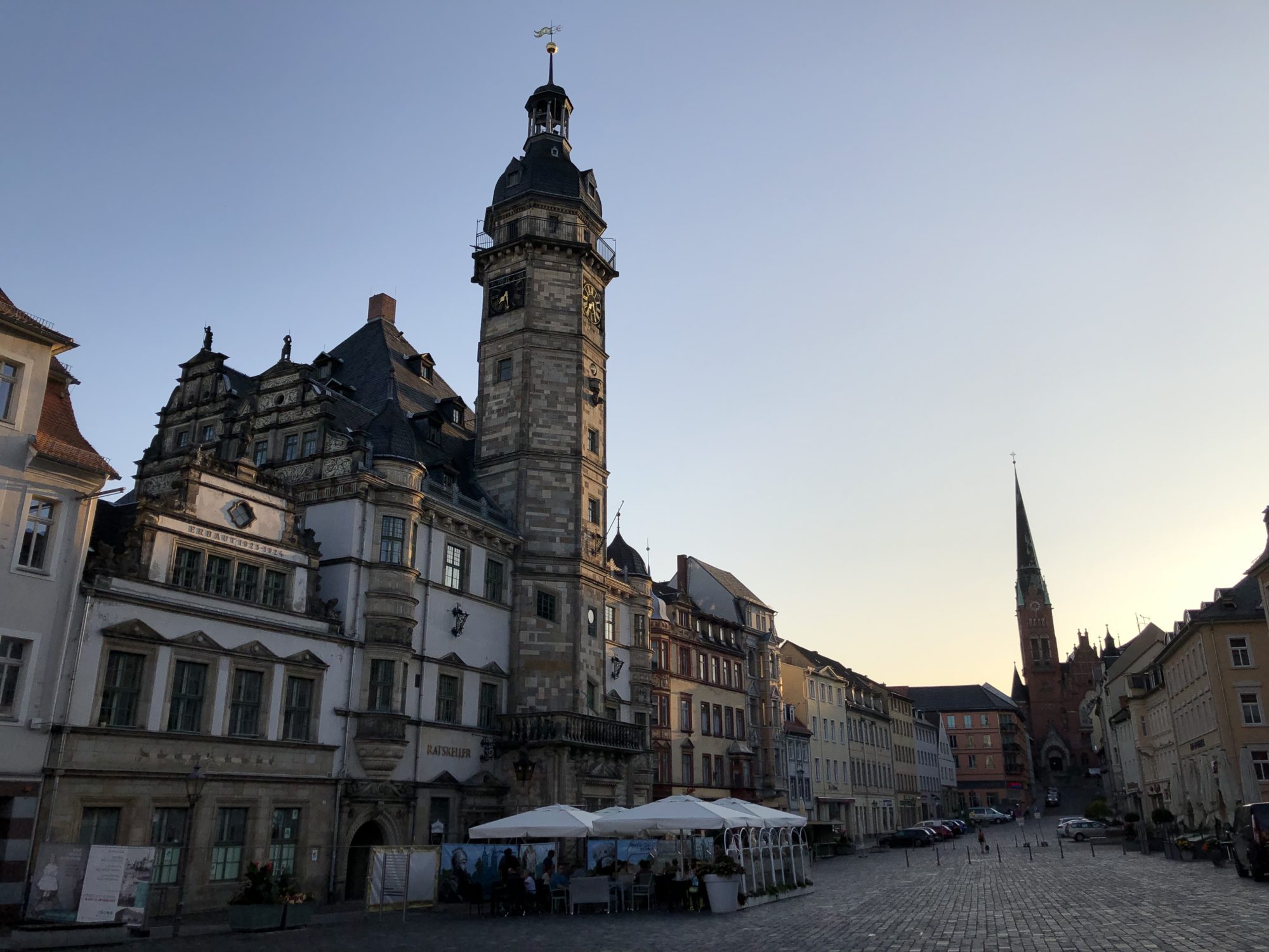 Bis nach Altenburg Jus Reise