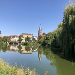 Ankunft in Leipzig