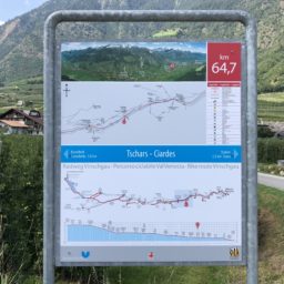 Entlang des Vinschgau-Radweges